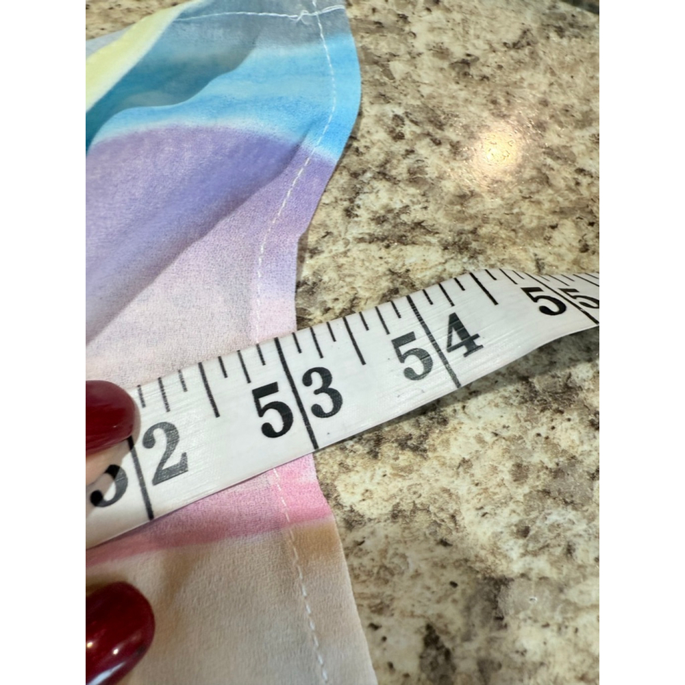 Women's Buddy Love Multicolor Striped Off-Shoulder Maxi Dress S - Picture 5 of 9